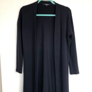 Karen Kane Navy Duster/Sweater; Size S
